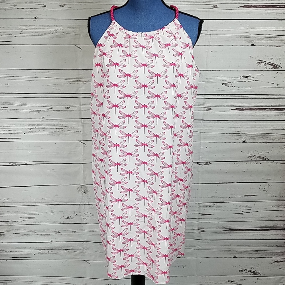 PERFECT SUMMERDRESS Beautiful Pink Butterfly Dress